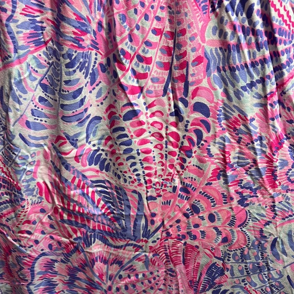 Lilly Pulitzer off the shoulder maxi dress - Picture 3 of 10